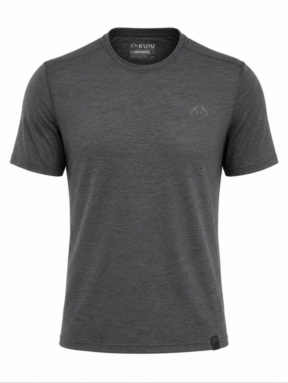 KUIU 120 LT Nuyarn Merino Wool Performance Hunting Shirt Gray Men's Medium Trail